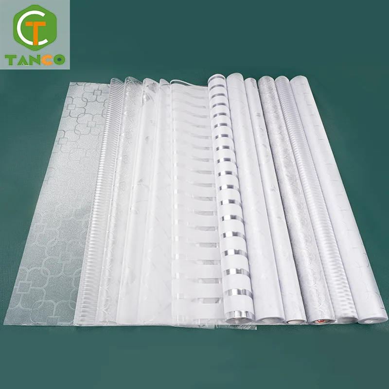 Pvc adhesive-free static cling glass window tint film for home/office