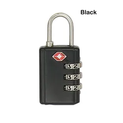 TSA9125 high quality zinc alloy password anti-theft padlock mini travel luggage lock TSA007 customs lock