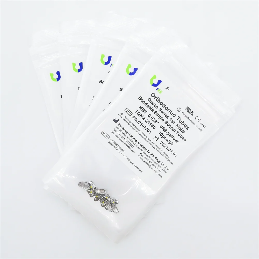 Orthodontic Single Bondable 1st Molar Buccal Tubes of RS MEDICO