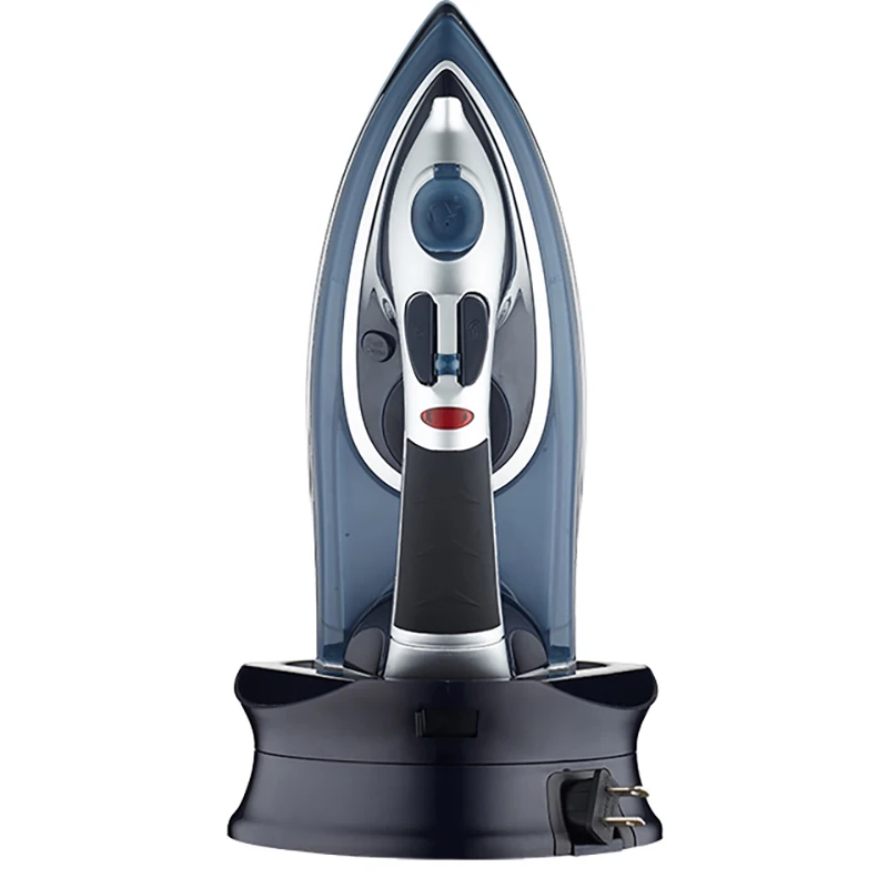 2022 new design cordless cord retractable manual steamer household portable station steam iron spray self clean steam press iron