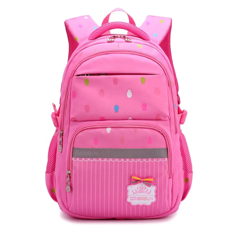 Wholesale korean primary school backpacks girls book bags waterproof school back pack