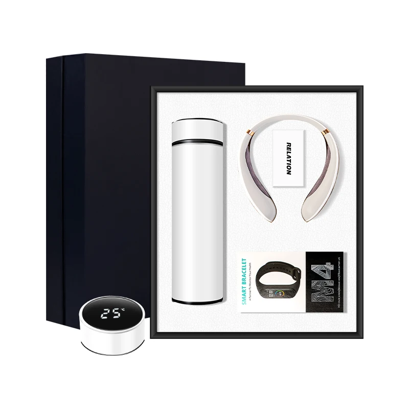 Sports bracelet vacuum flask usb neck warmer winter gift item for corporate new product ideas 2024 gift