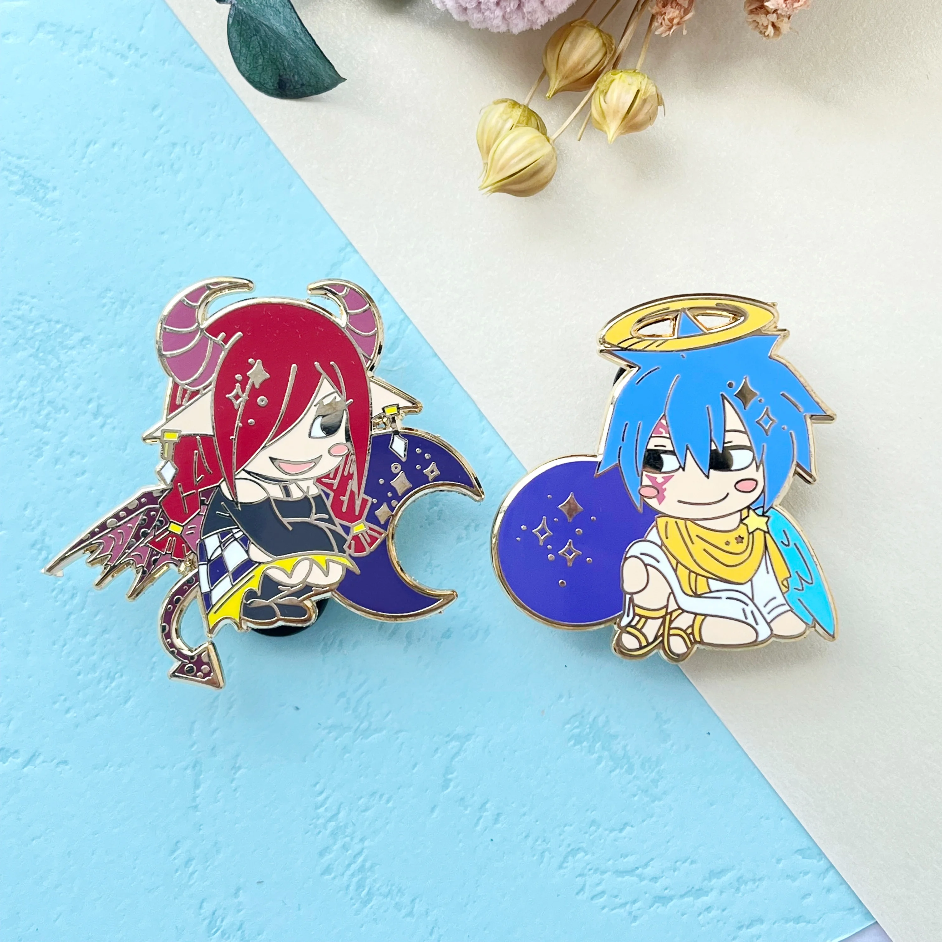 Lapel pin Supplier factory custom design soft and hard enamel Popular high quality metal hat pin custom enamel pins