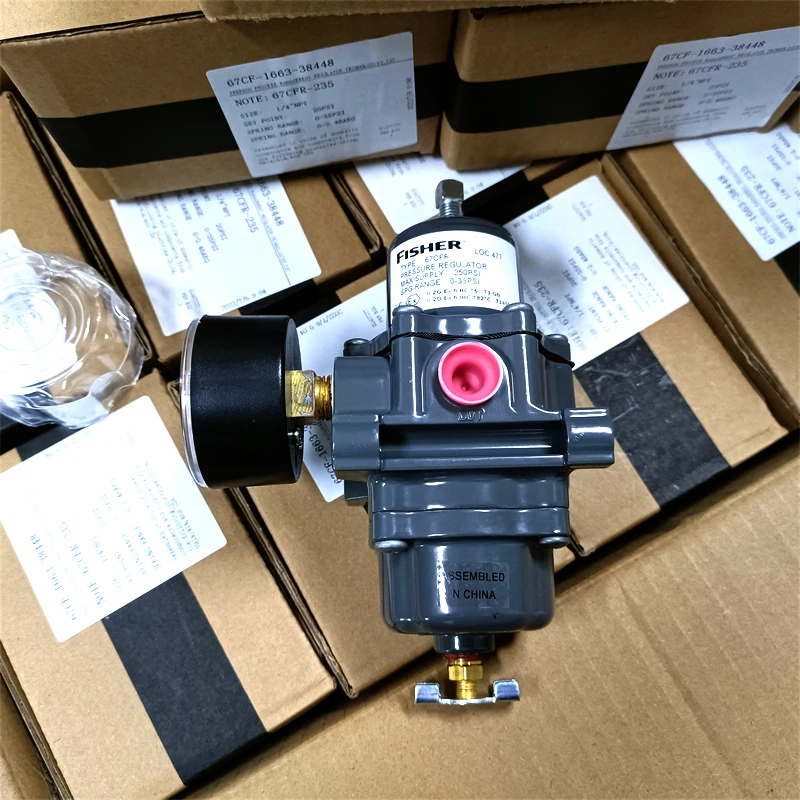Emerson Fisher 67C Series Filtration Pressure Reducing Valve 67CFR-235 New, Genuine, Original