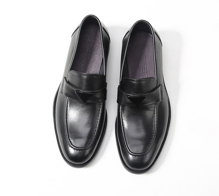 Handmade Genuine Leather Men Shoes italian Large Size Boys Shoe Official Formal Dress Shoes