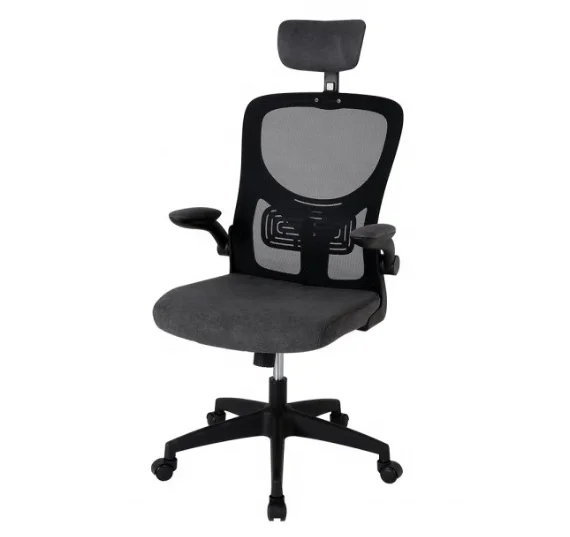 Foshan High quality black gold Swivel fabric mesh executive office chairs home office desk and chair