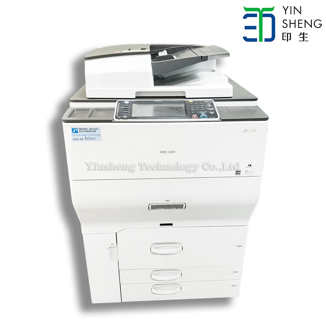 Used Multifunctional Copier Refurbished Colorful Photocopier For Ricoh MP C6502