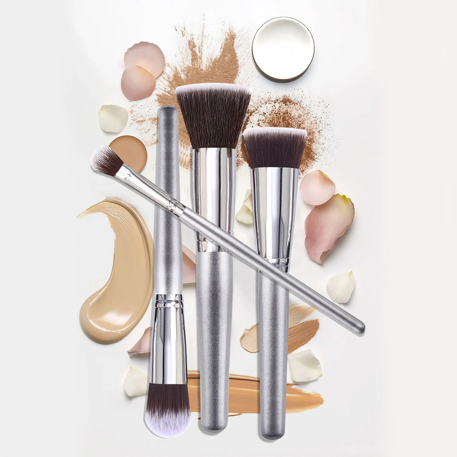 Acrylonitrile Butadiene Styrene  marble make up brush set with case make up brush holder bling make up brushes