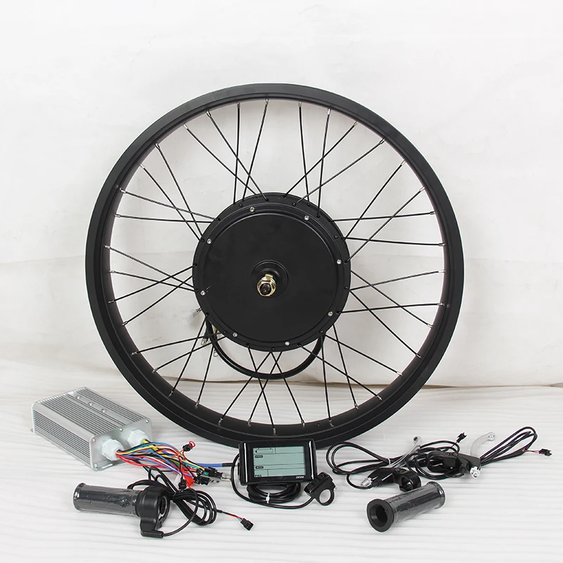 
New arrival waterproof electric bicycle wheel hub motor kit 48v 1000w ebike conversion kit battery 