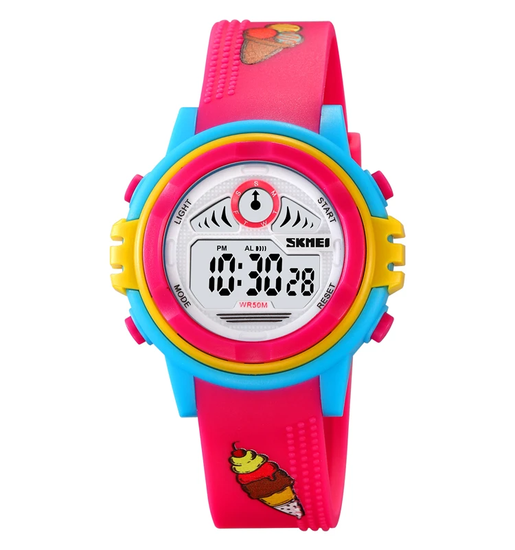 Wholesale Custom Your Children 7 Led Lights Watch Digital Watch for Kids Watches