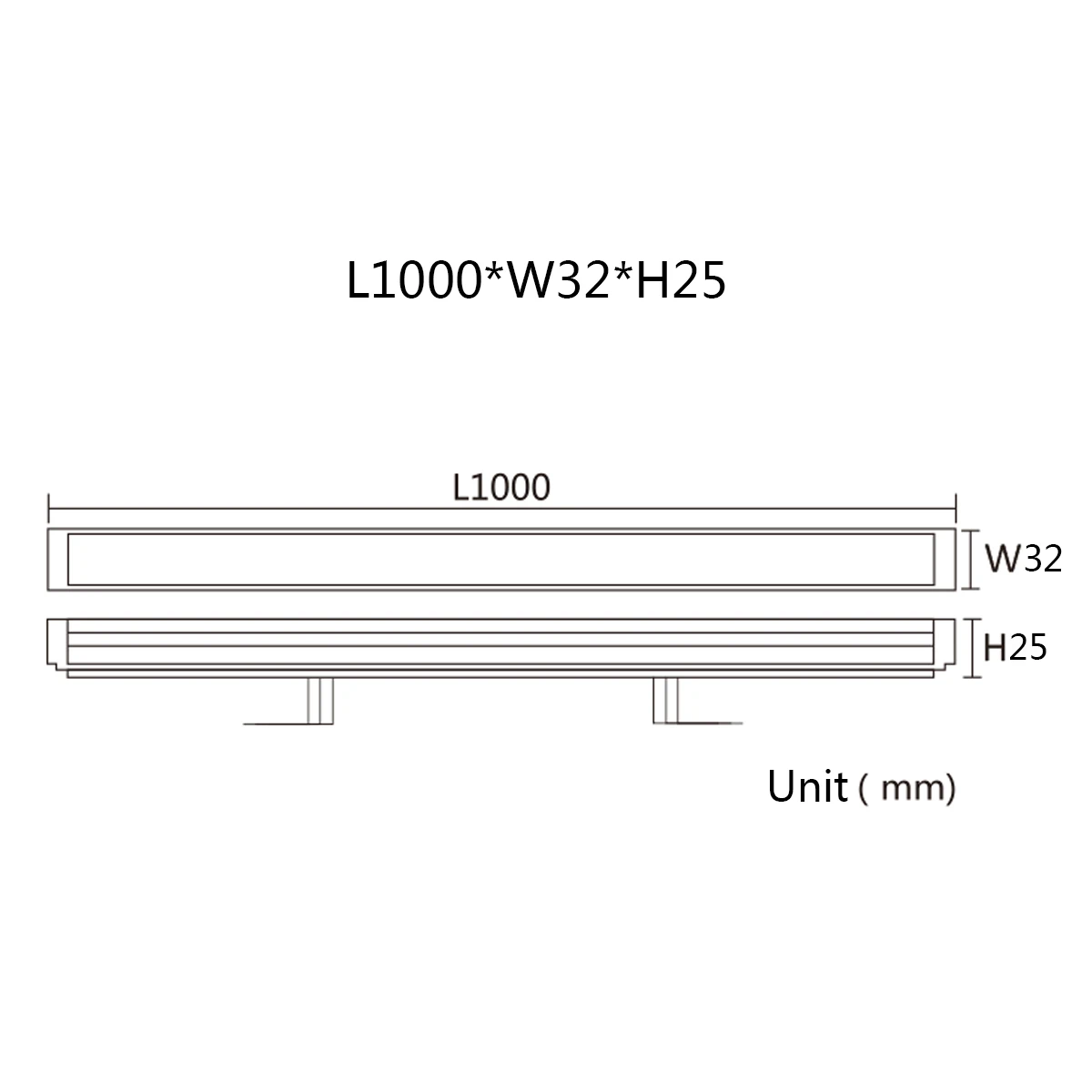 DC24V 18W 24W IP65 The best price led linear light outdoor Architectural Building Facade Bar led wall washer light