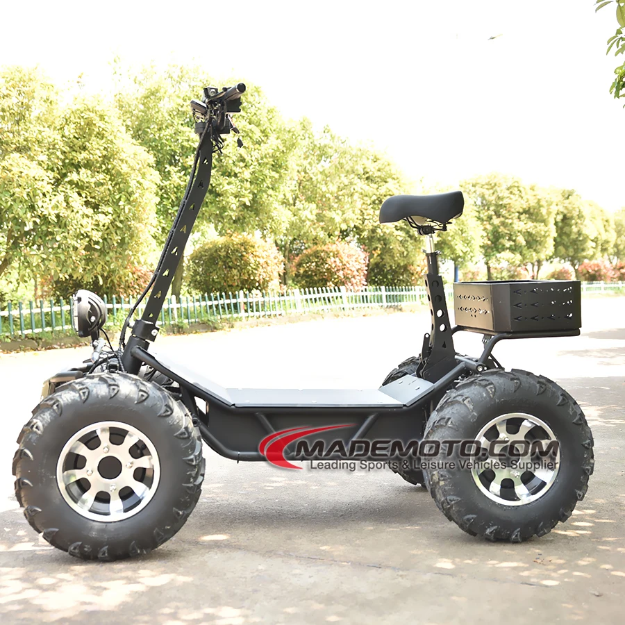 Utv 6x6 2000w Handlebar Starter Stop 8000W 4X4 Electric ATV 4 Wheeler
