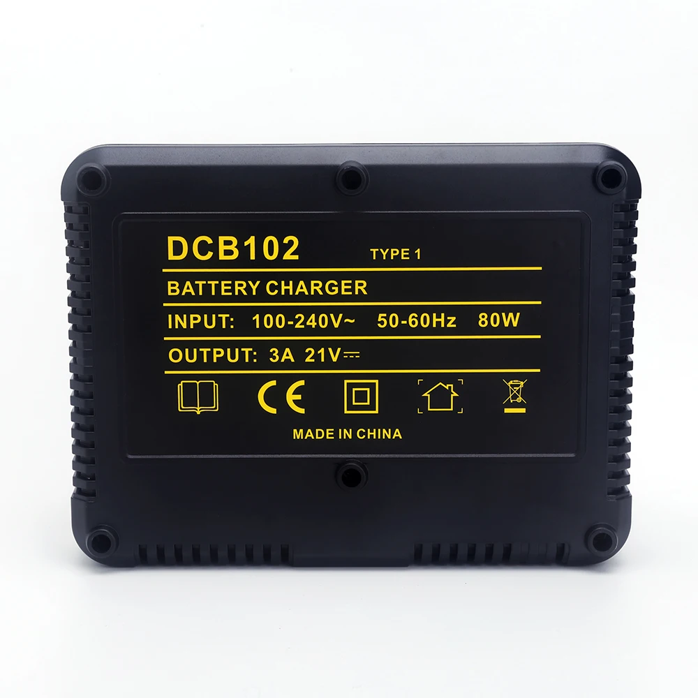 Зарядное устройство DCB102 DCB102BP для всех Dewalt литиевая батарея 12 В 20 в макс. XR DCB120 DCB203