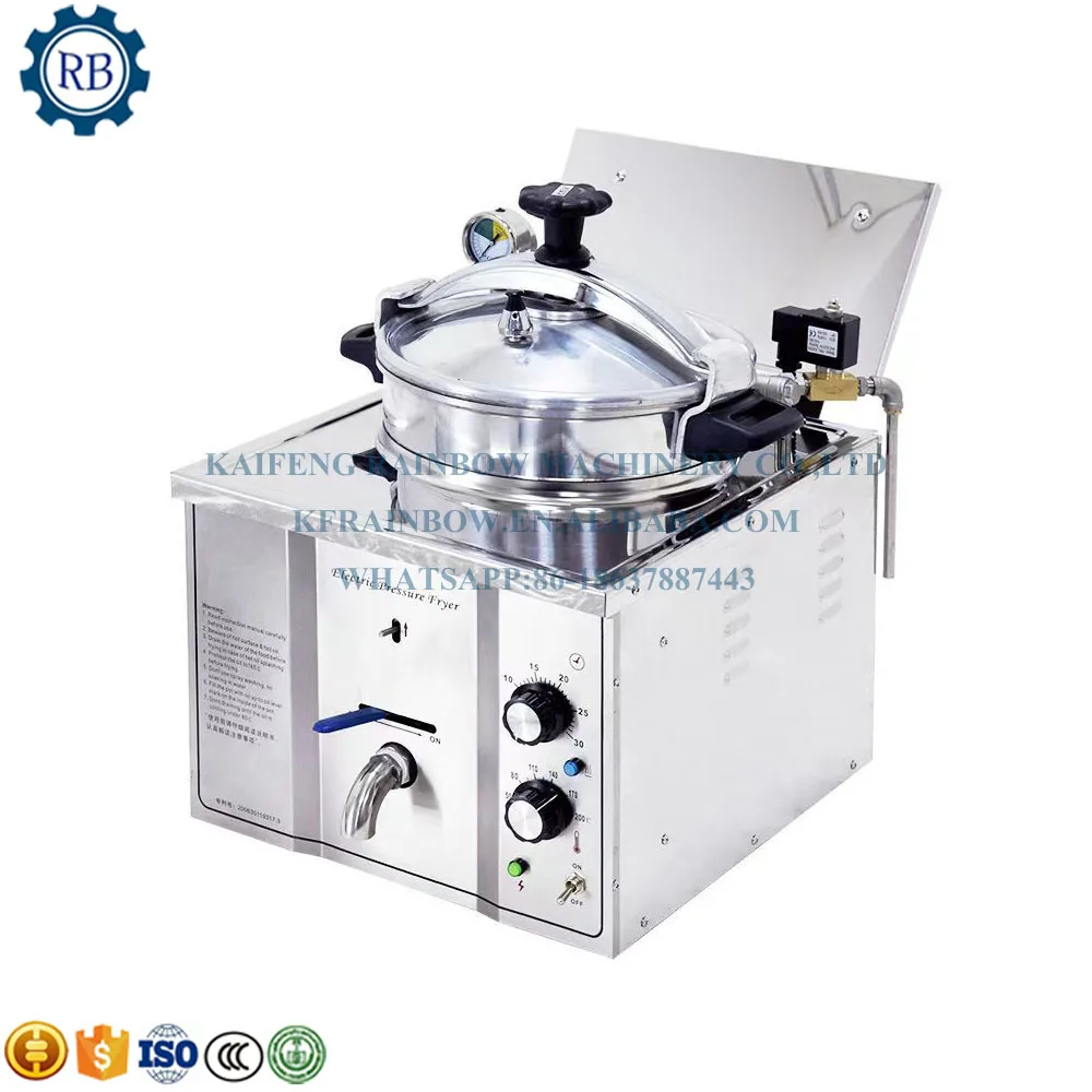 Broasted Chicken Frying Machine Commercial Fry Chicken Deep Fryer