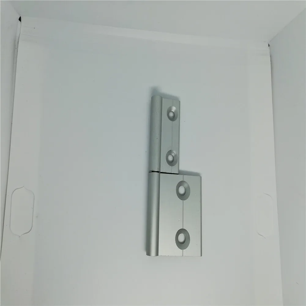 Industrial hardware adjustable aluminum flag hinges for 2020 aluminum tube 351.1200A.01