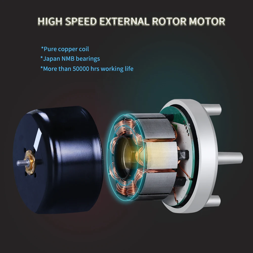 VTRONIC 8-дюймовый беспроводной пульт дистанционного управления Встроенный воздуховод вентилятор для выращивания тента чердака вентиляции усилитель воздуха и выхлопа (8 дюймов)