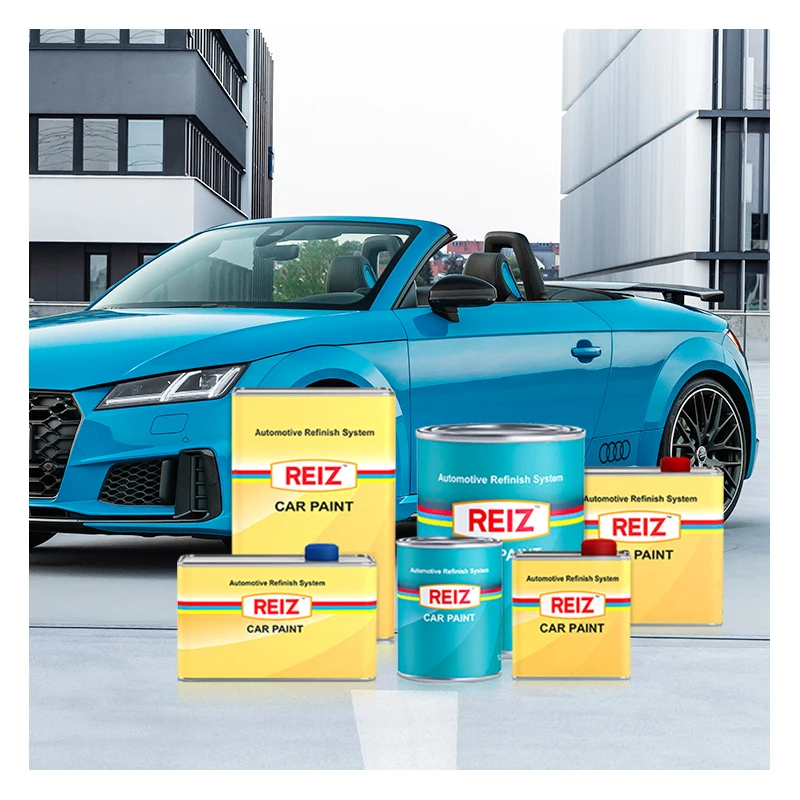 High Gloss Clearcoat Automotive High Solid Clear Coat Car Refinish Paint Car Color Paint