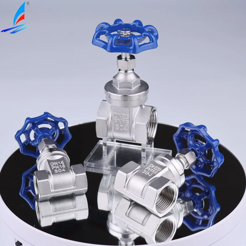 304 Stainless Steel Gate Valves Professional Manufacture Nice Price 1.6Mpa Work Pressure Manual Gate Valve