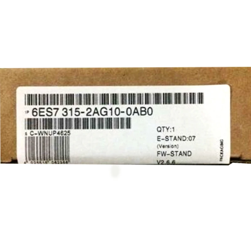PLC Controller 6ES7 315-2AG10-0AB0 S71200 New Original Stock In Stock