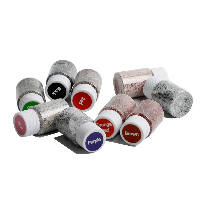 Factory Wholesale Multiple Colors 20g Tie Dye Powder Kit in Bottle