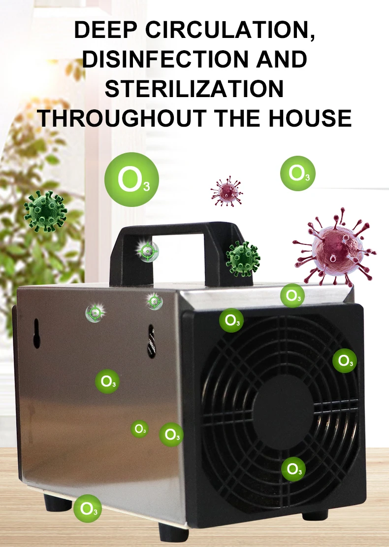 Adjustable Ozone Generator Machine with Ozone Destructor ozone generator
