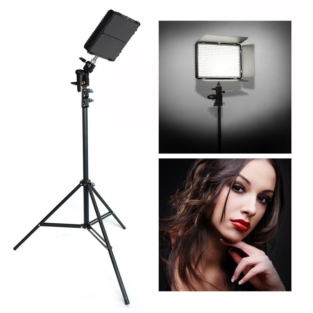 Travor TL-600AS 3 in 1 set picture photo taking digital dslr camera lighting kit shooting illumine lamp led fill video light