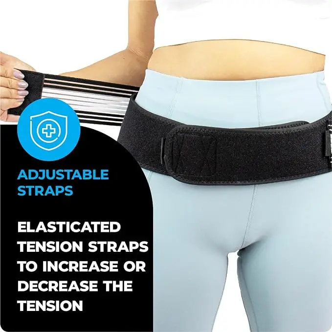 Sacroiliac Si Belt Support for Lower Back Joint Pelvic Hip and Sciatic Pain Maternity Pregnancy Support Belt Nerve Braces Pain
