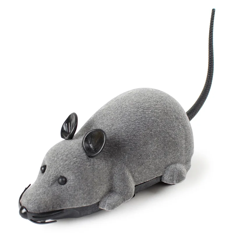 
New Cat Toy Wireless Remote Control Mouse Electronic RC Rat Mice Toy Pet Cat Toy Mouse 