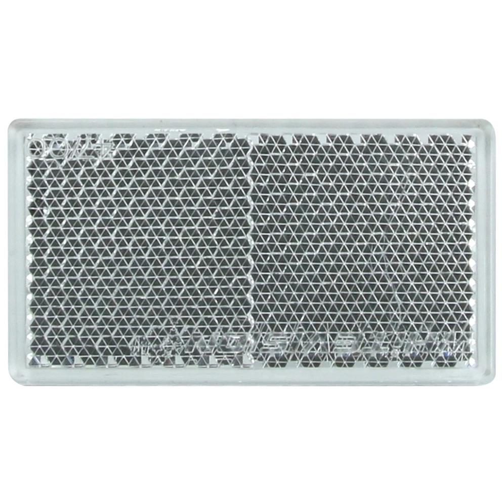 reflex reflectors with self-adhesive