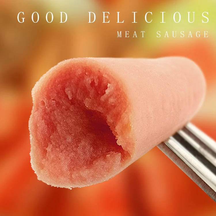 Chinese Chundu sausage Halal certificated exporting spicy chicken flavor sausage