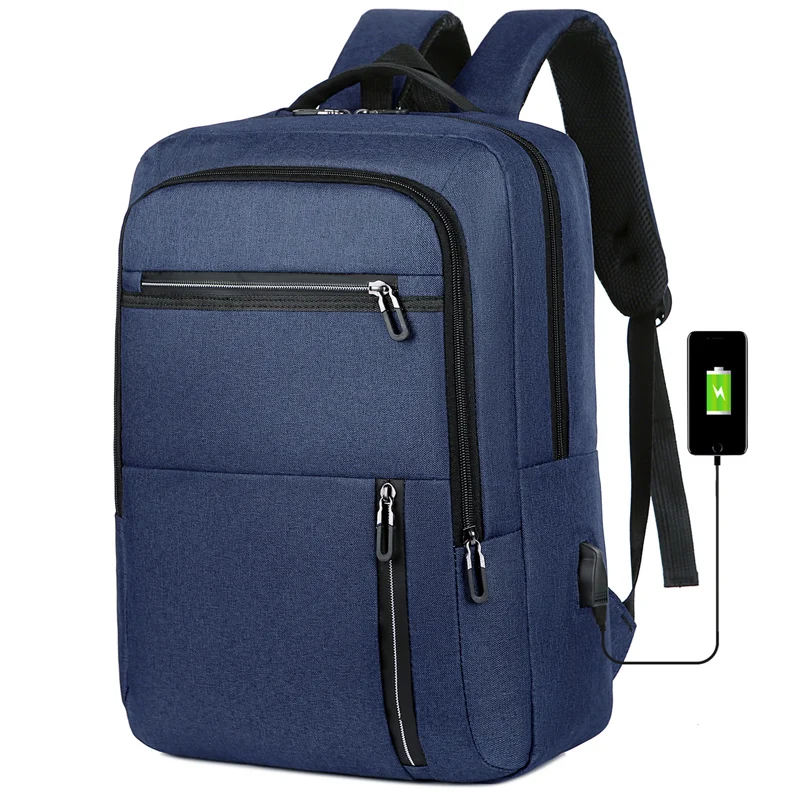SSC 2022 New Waterproof USB Laptop backpack for 15.6 inches business man Travel outdoor leisure bag for men