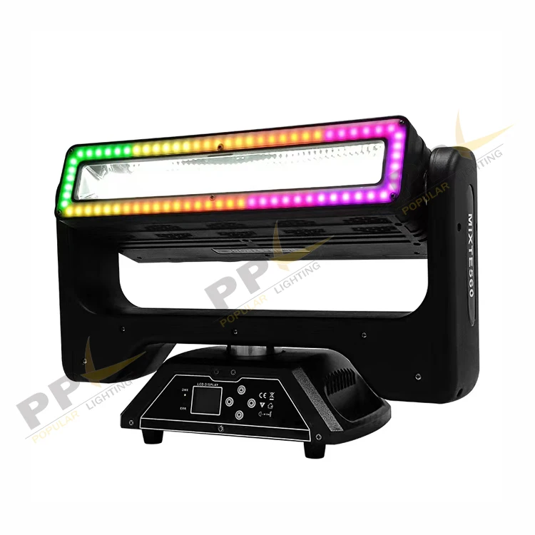 New styles 5X60W LED full color infinite dual color blade focusing Shake head matrix lamp matrix light