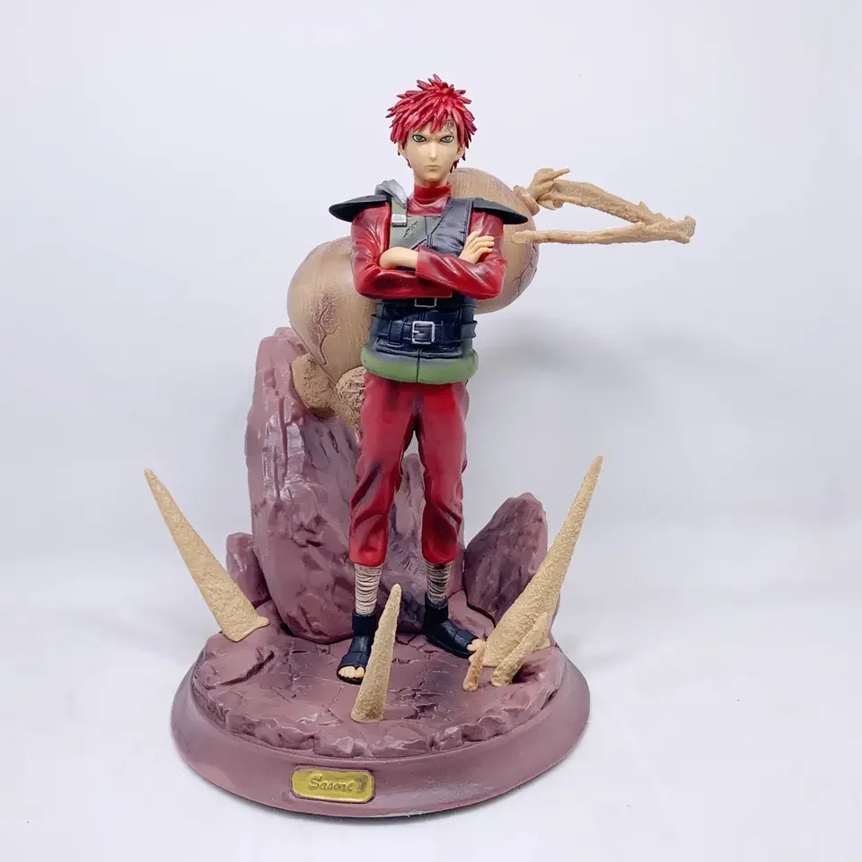 Anime Na---ruto Shippuden Gaara Five Kazekage Battle PVC Action Figure Game Statue Collection Model Kids Toys Doll Gifts