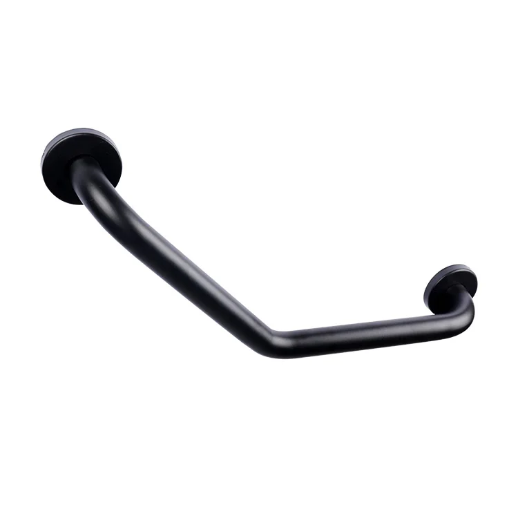 Non-slip Bathroom Accessories Wall Mount Angled Shower Safety Hospital Bath Grab Bar Handle