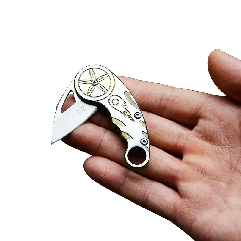 Folding Knife EDC Mini Knives Pocket Tool Cutter Sharp Blade Stainless steel Mini Knife