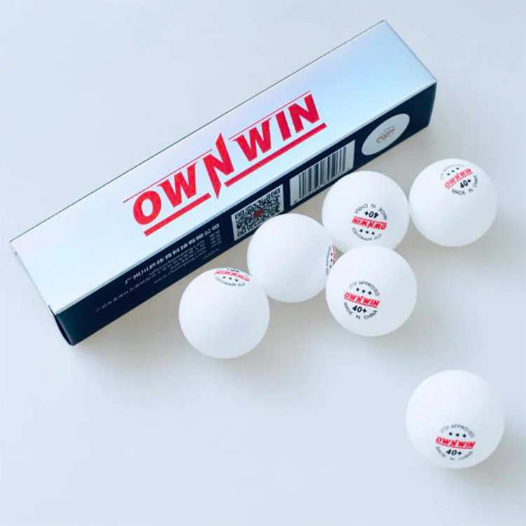 Мячи для настольного тенниса OWNWIN 3 звезды высокое качество стандартный размер и вес одобрено
