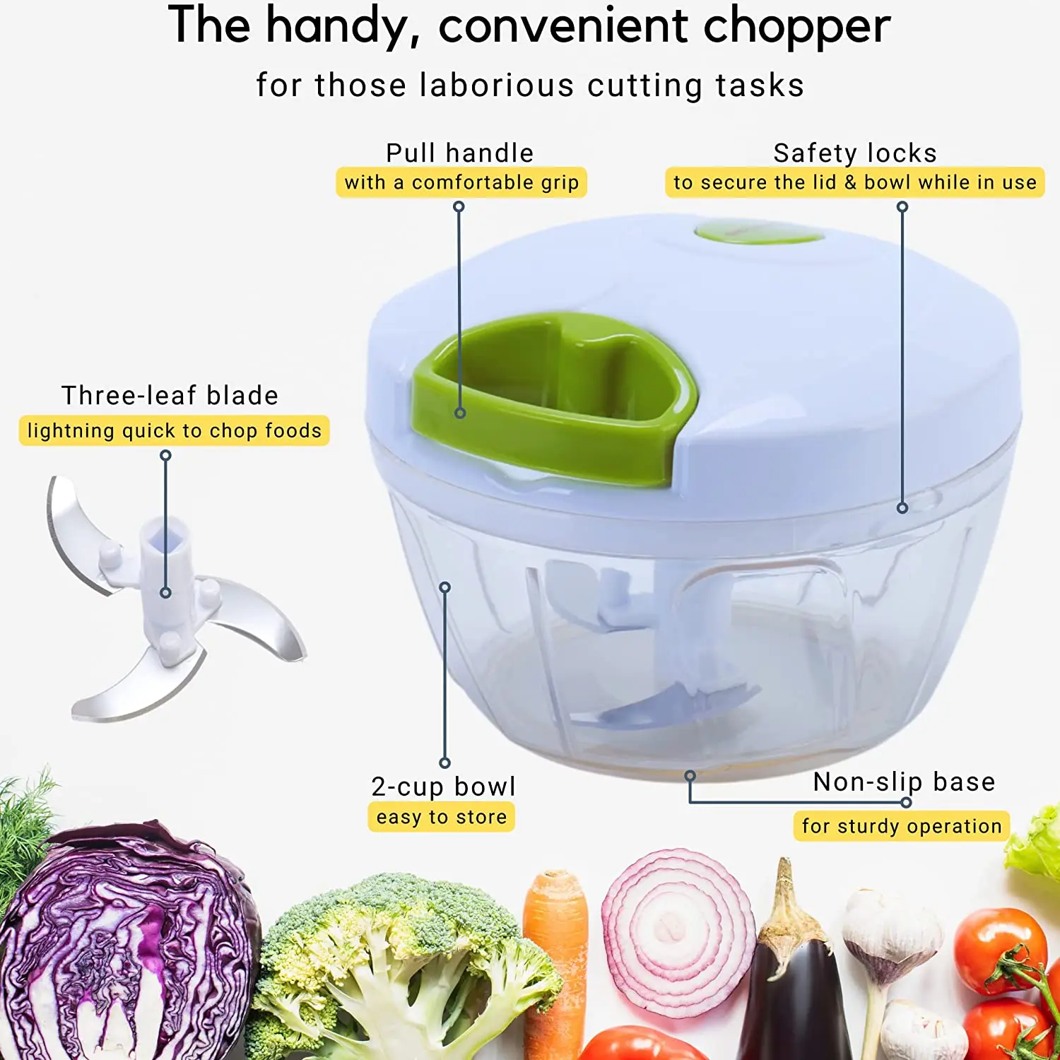 hand held vegetable chopper