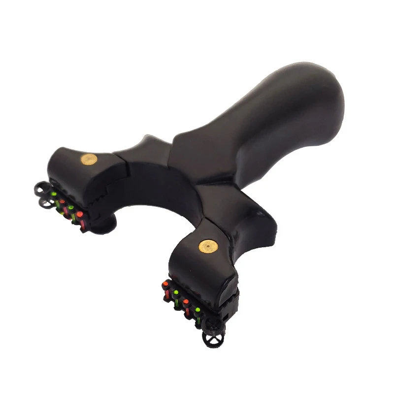 
Metal alloy Rubber Powerful Catapult Hunting Slingshot with red cord 403 