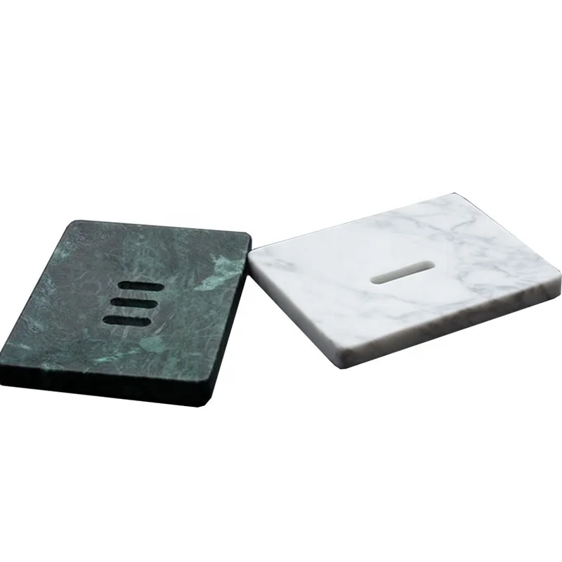 Natural marble soap dish hotel bathroom soap holder handmade bath accessories