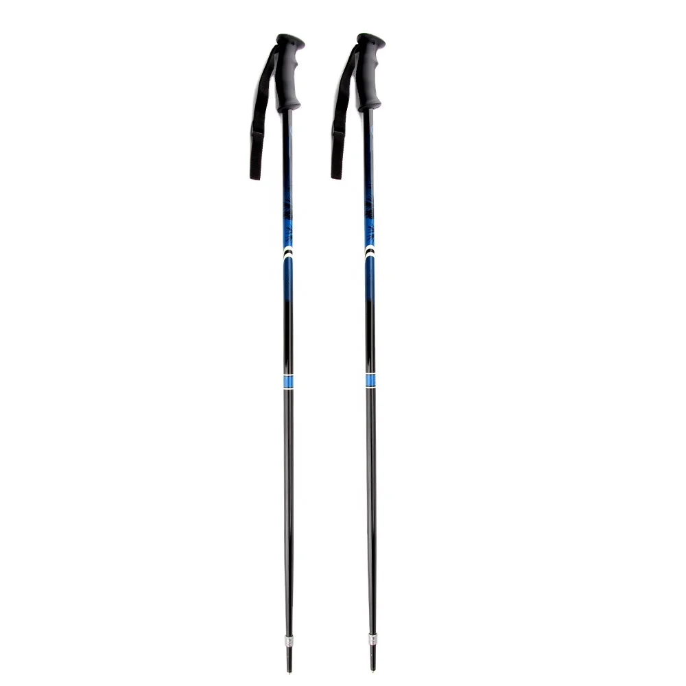 Good quality Cross Country Stick Manufacturers Quick Release PP Handle Customized Nordic Ski Poles