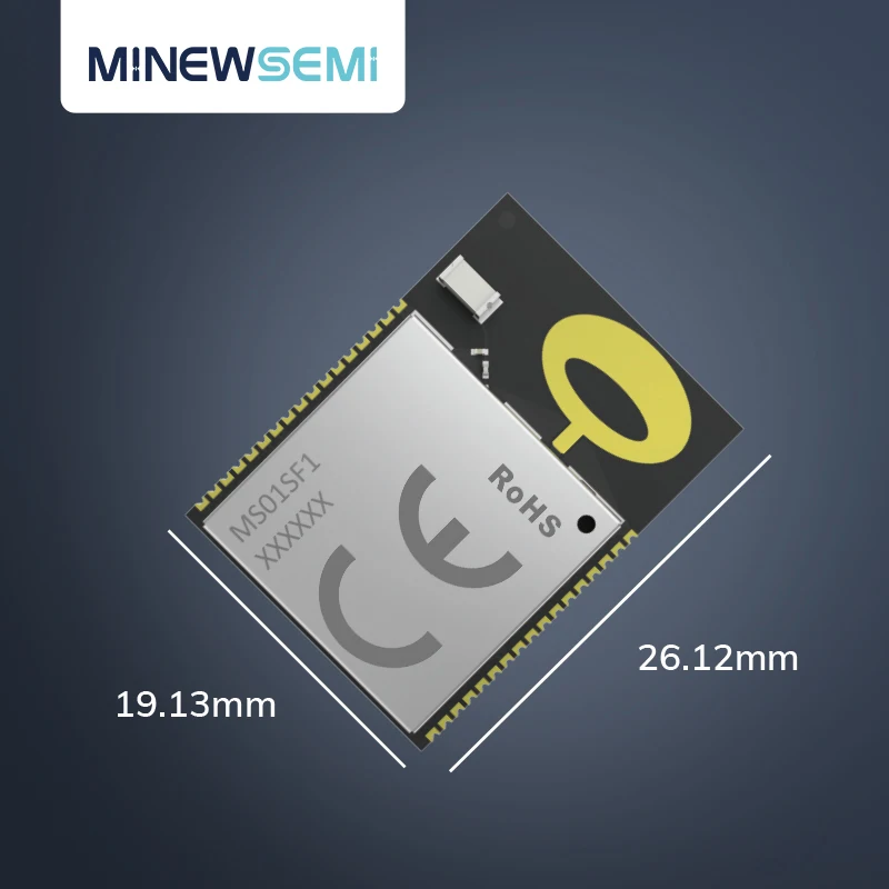 Скандинавский модуль MinewSemi nRF52833 и DW3120 UWB BLE 5,0 для отслеживания местоположения RTLS варианты операций