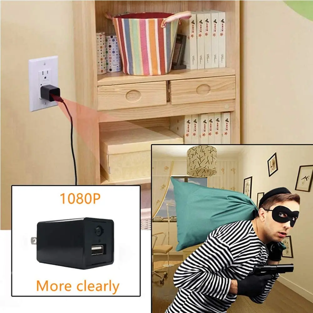  IP-камера беспроводная настенная с Wi-Fi и датчиком движения 1080P Упаковочный