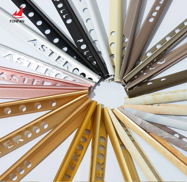
Best sale King brand profile aluminium tile edge trim supplier 