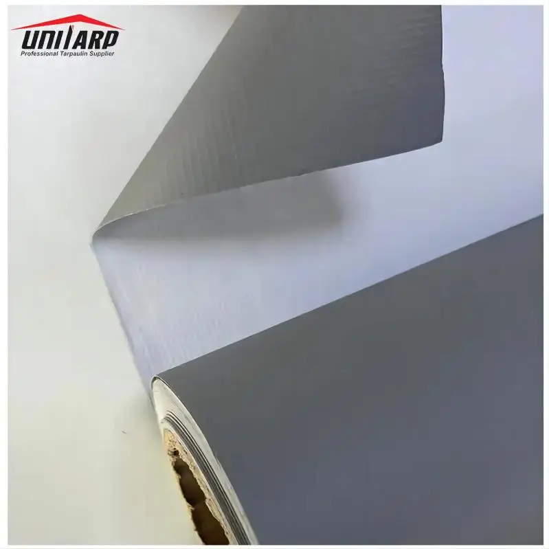 UNITARP Factory Price Semi-glossy Semi-matte PVC Hot Laminated Material Backlit Frontlit Flex Banner Rolls