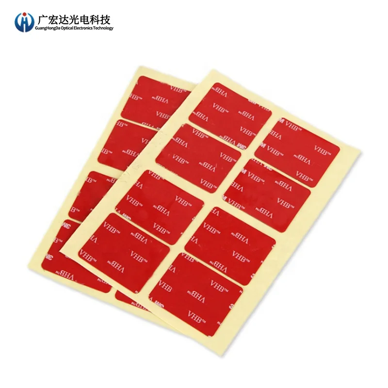 Бесплатный образец, прозрачная изоляция, ПВХ пена, высечка с двойными Сторонами, прочный клей 3 м