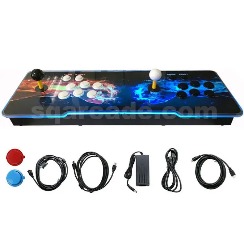 High Quality Pandora Arcade Box 4710 In 1 Game 26 Pieces 3D Game Video Joystick Button Retro Game Console Arcade