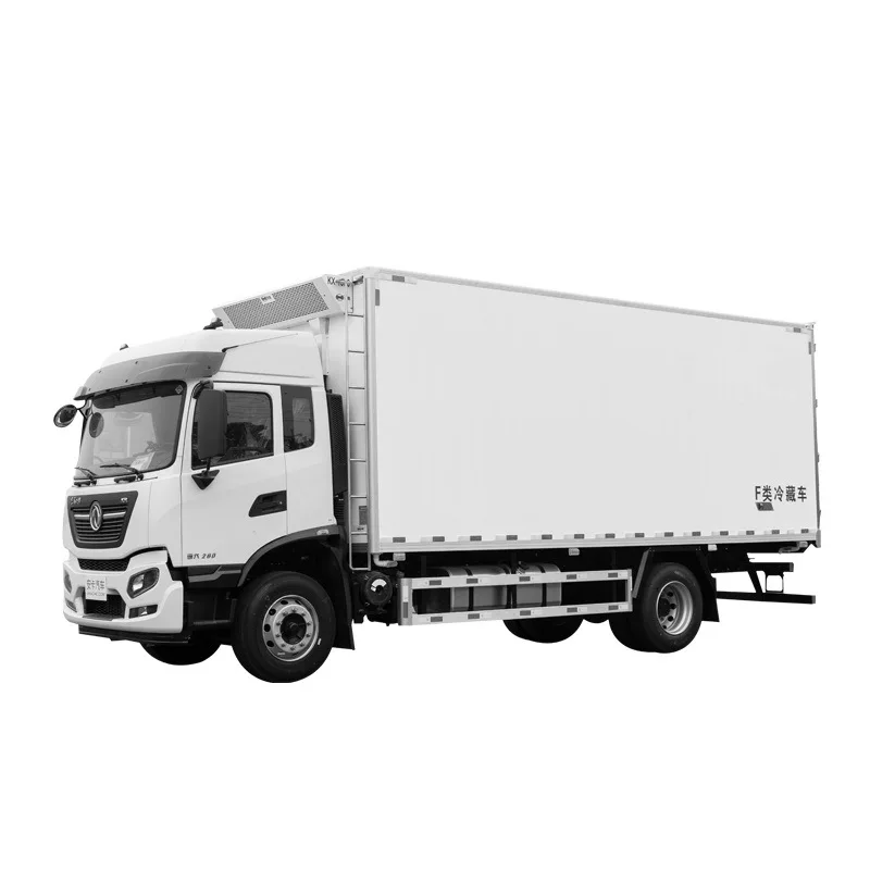 Новая версия Китай 4x2 РЕФРИЖЕРАТОРНЫЙ грузовик кузов 11-20 т Холодильный фургон
