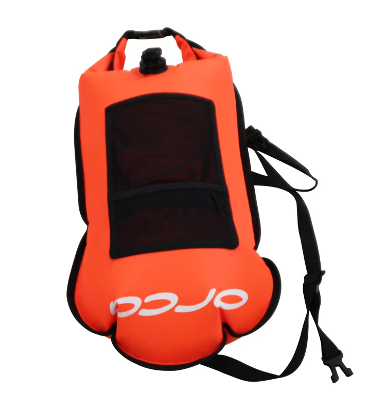 Best Selling Lightweight Swimming Airbag Inflated Buoy Storage Open Water Swimming Safety Float