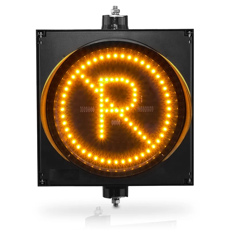 Customize round 300mm  NO parking LED traffic sign light