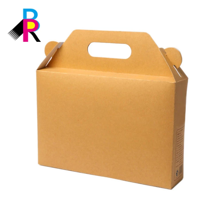 Роскошная упаковка OEM дизайн коричневая крафт-бумага подарочная коробка печать